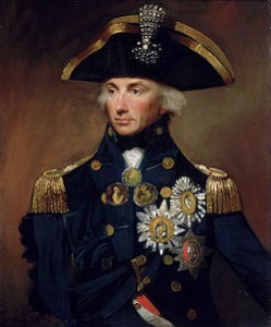 Admiral Horatio Lord Nelson.